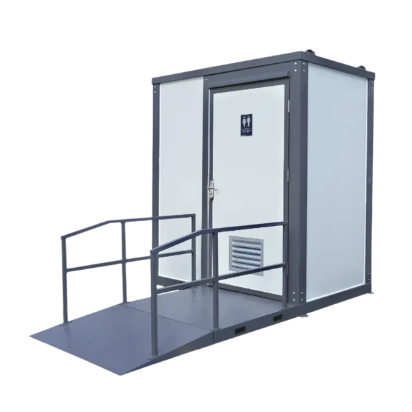 Handicap-Accessible Portable Restroom for Disabled